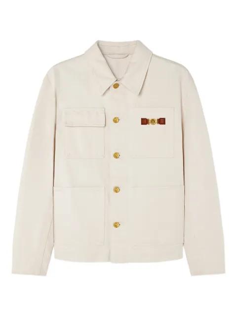 Medusa Biggie cargo denim jacket by VERSACE