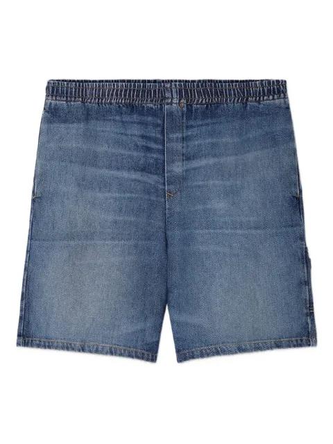 Medusa Biggie denim shorts by VERSACE