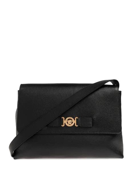 Medusa Biggie leather messenger bag by VERSACE