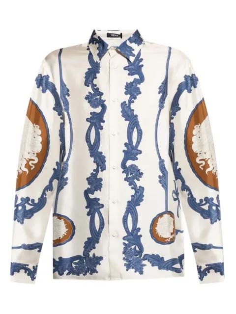 Medusa Cameo-print shirt by VERSACE