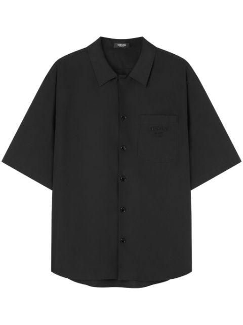 Medusa Chains embroidered shirt by VERSACE