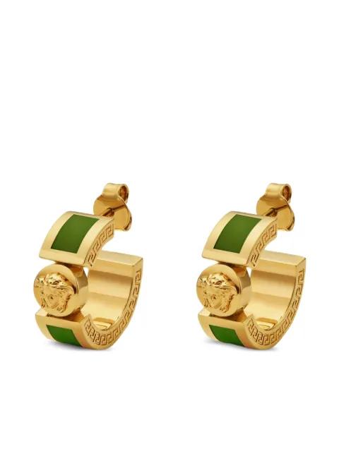 Medusa Greca earrings by VERSACE