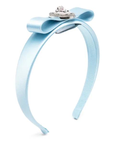 Medusa-Head bow-detail headband by VERSACE