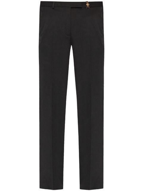 Medusa Head-detail straight trousers by VERSACE