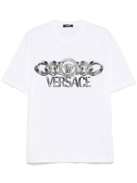 Medusa On Chain T-shirt by VERSACE