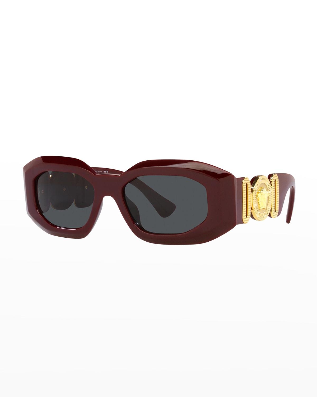 Medusa Oval Plastic Sunglasses by VERSACE