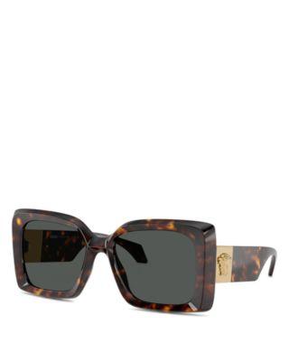 Medusa Plaque Square Sunglasses by VERSACE