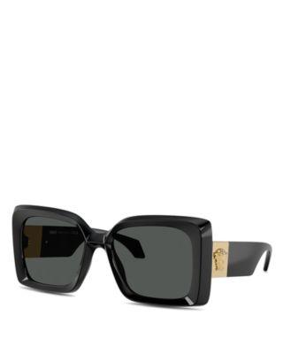 Medusa Plaque Square Sunglasses by VERSACE
