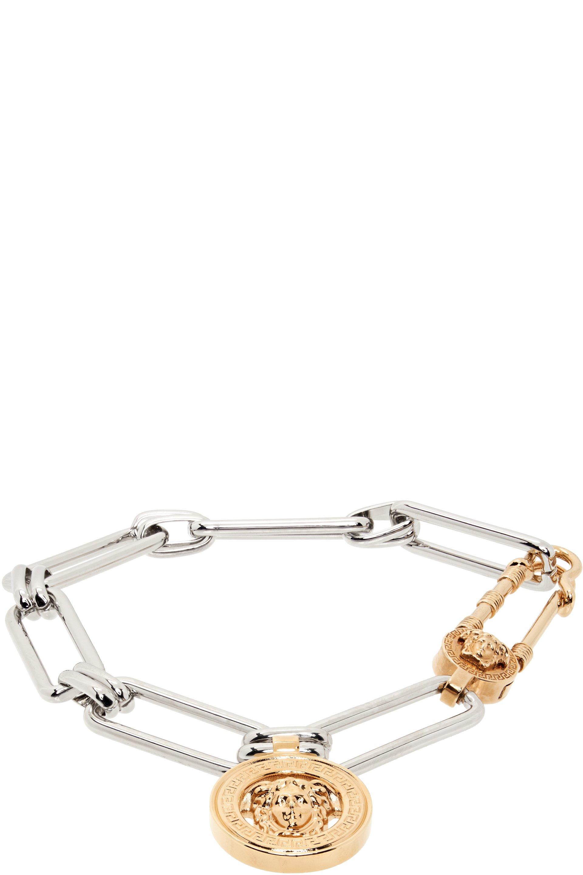 Medusa Safety Pin Bracelet by VERSACE