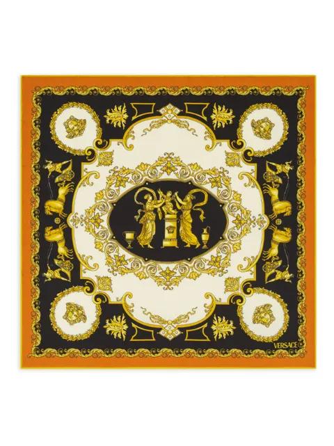 Medusa baroque scarf by VERSACE