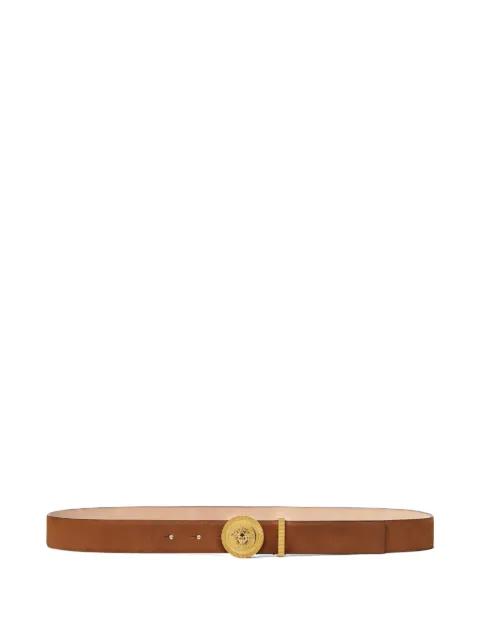 Medusa-buckle belt by VERSACE