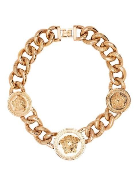 Medusa chain necklace by VERSACE