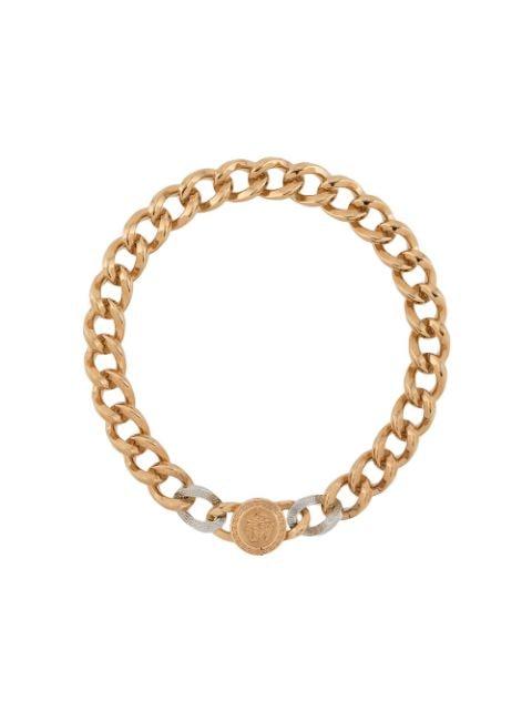 Medusa chain necklace by VERSACE