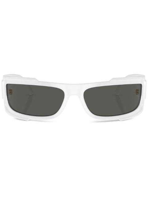 Medusa-motif square-frame sunglasses by VERSACE