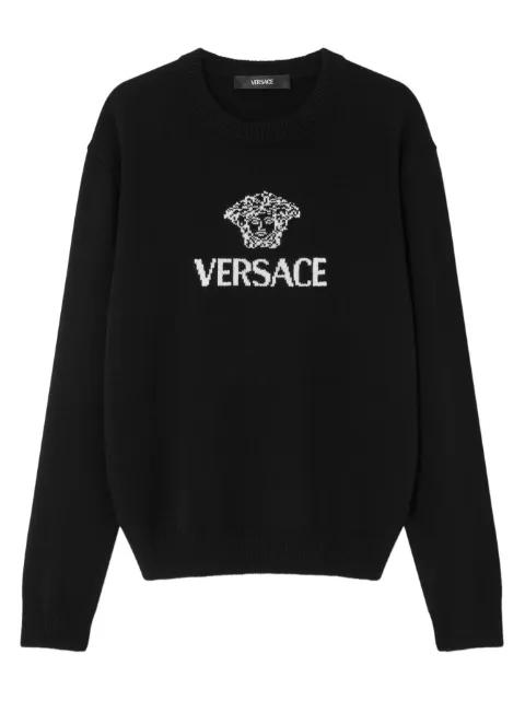 Medusa-motif sweater by VERSACE