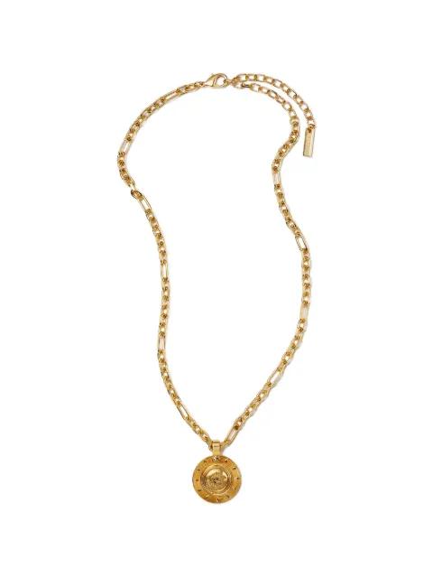 Medusa-pendant chain necklace by VERSACE