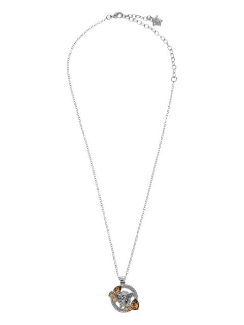 Medusa-pendant necklace by VERSACE