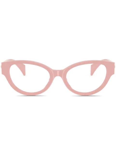 Medusa-plaque glasses by VERSACE