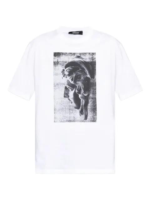 Medusa-print T-shirt by VERSACE