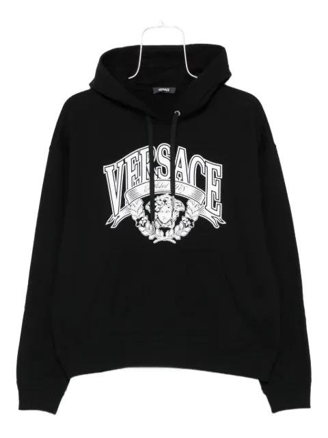 Medusa-print hoodie by VERSACE