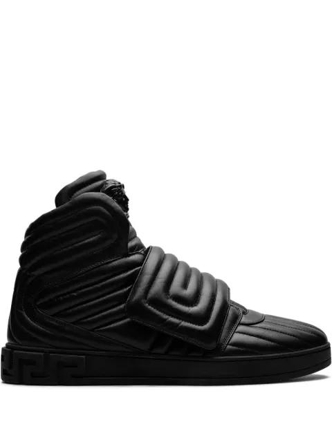 Medusa quilted sneakers by VERSACE