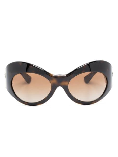 Medusa shield-frame sunglasses by VERSACE