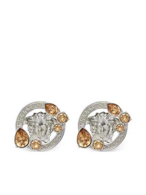 Medusa stud earrings by VERSACE