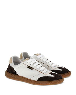 Men's Greca Court Sneakers by VERSACE