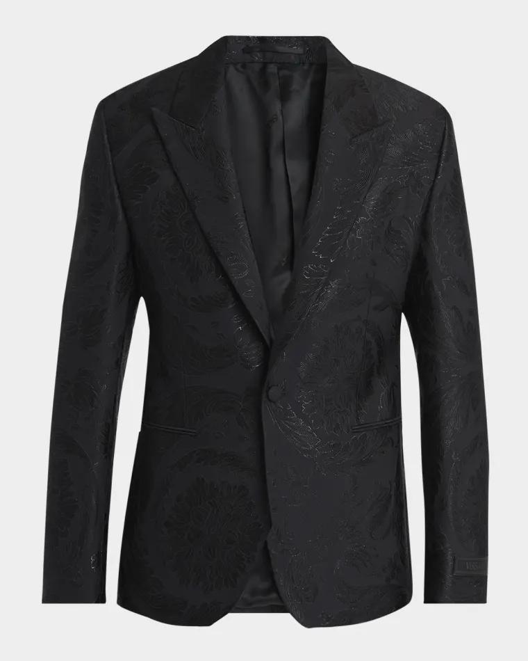 Men's Jacquard Evening Jacket by VERSACE
