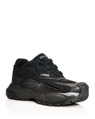 Men's Lace Up Sneakers by VERSACE