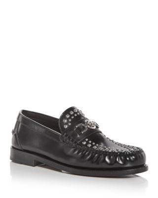 Men's Medusa 95 Embellished Loafers by VERSACE