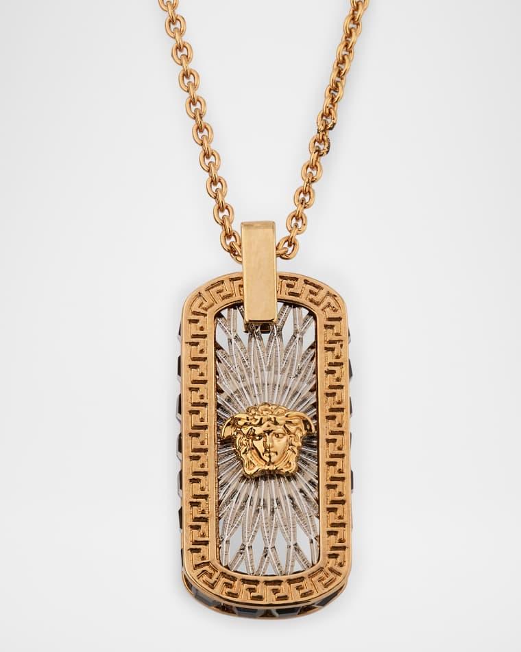 Men's Medusa Pendant Necklace by VERSACE