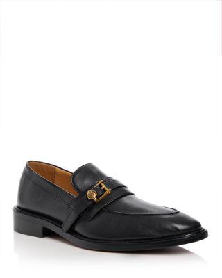 Men's Primo Leather Loafers by VERSACE