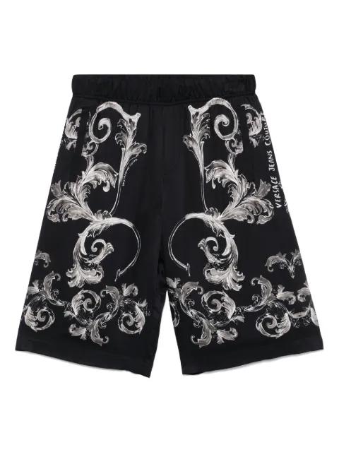 Outline Barocco shorts by VERSACE