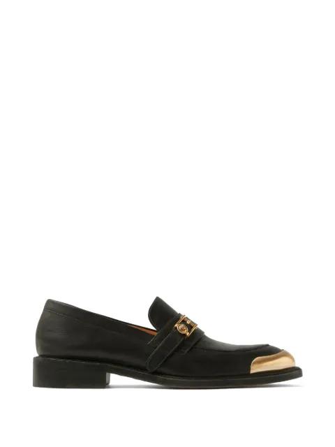 Primo leather loafers by VERSACE