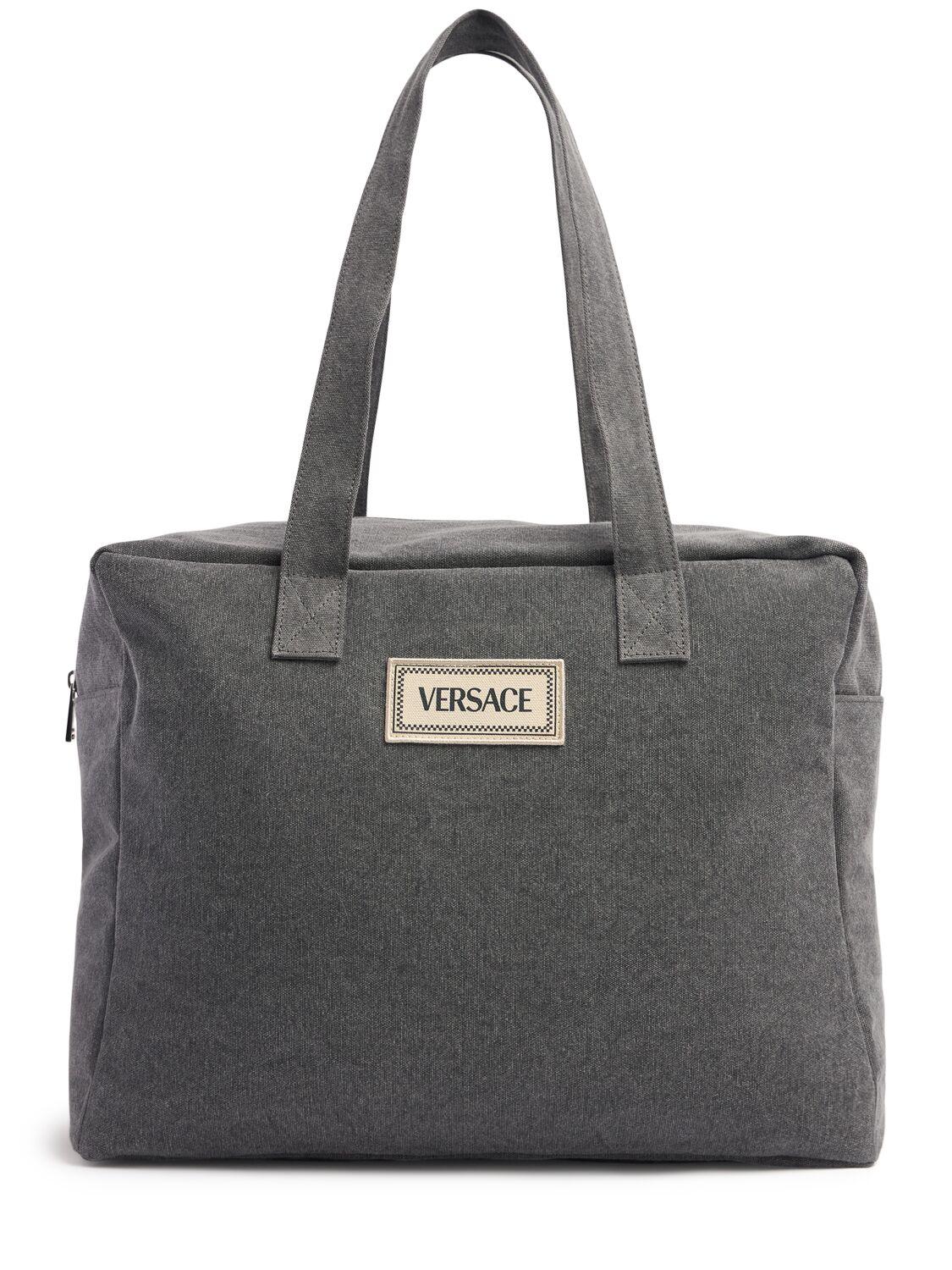 Printed Tote Bag by VERSACE