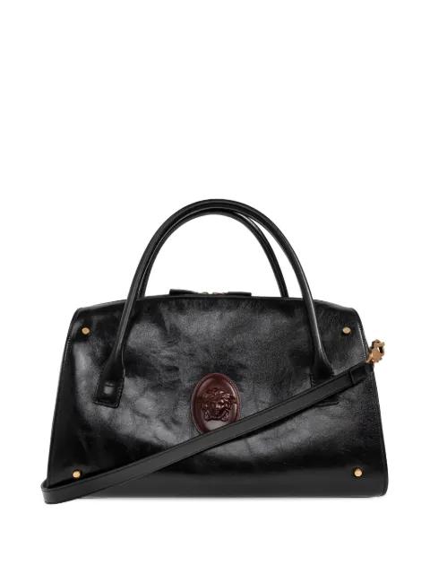 Roomy Boston small tote bag by VERSACE