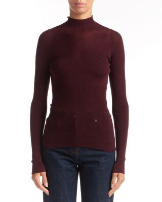 Seamless Rib Top by VERSACE