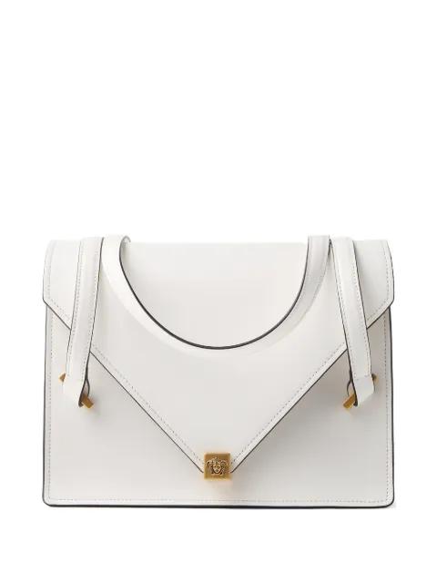 Severine leather shoulder bag by VERSACE