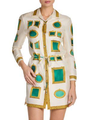 Silk Twill The Gallery Dress by VERSACE