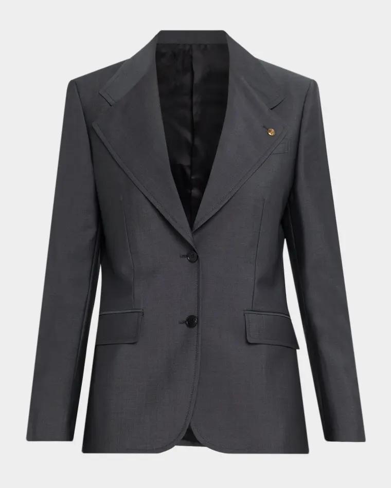 Single-Breasted Jacket by VERSACE
