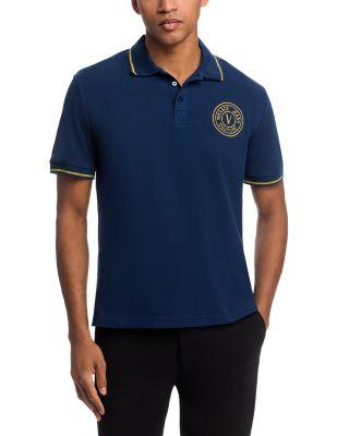 Slim Fit Polo Shirt by VERSACE