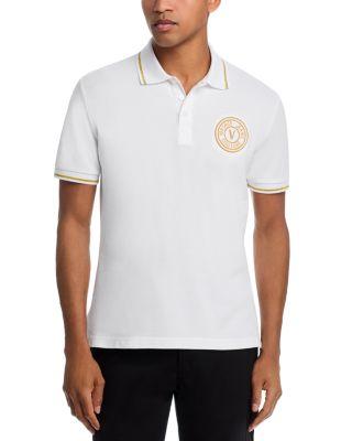 Slim Fit Polo Shirt by VERSACE