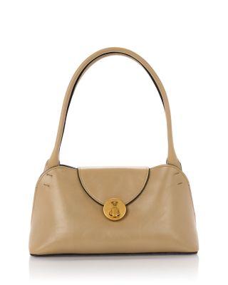 Small Leather Shoulder Bag by VERSACE