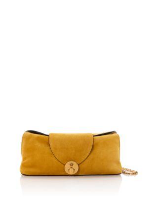 Small Suede Clutch by VERSACE