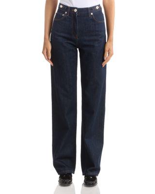 Straight Jeans in Dark Blue by VERSACE