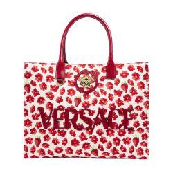 Strawberry Garden La Medusa tote bag by VERSACE