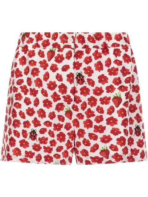 Strawberry Garden boxer shorts by VERSACE