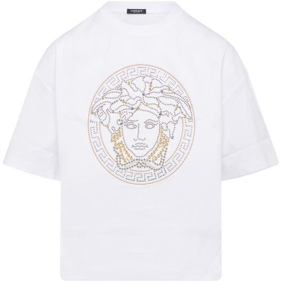 Stud Medusa T-shirt by VERSACE