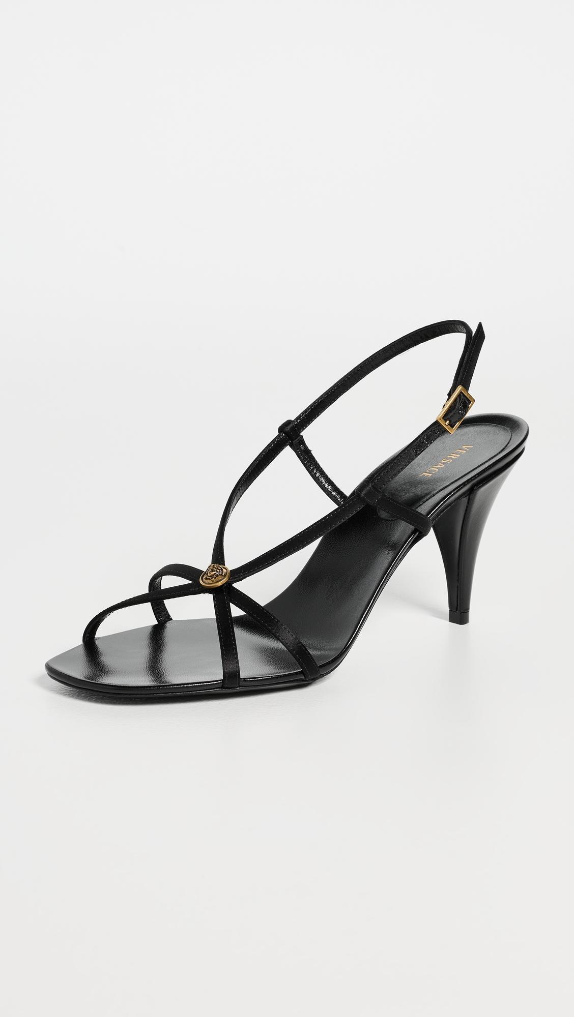 T.80 Fabric Sandals by VERSACE